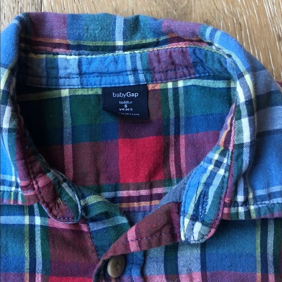 Boys plaid outfit size 5T - Picture 3 of 5